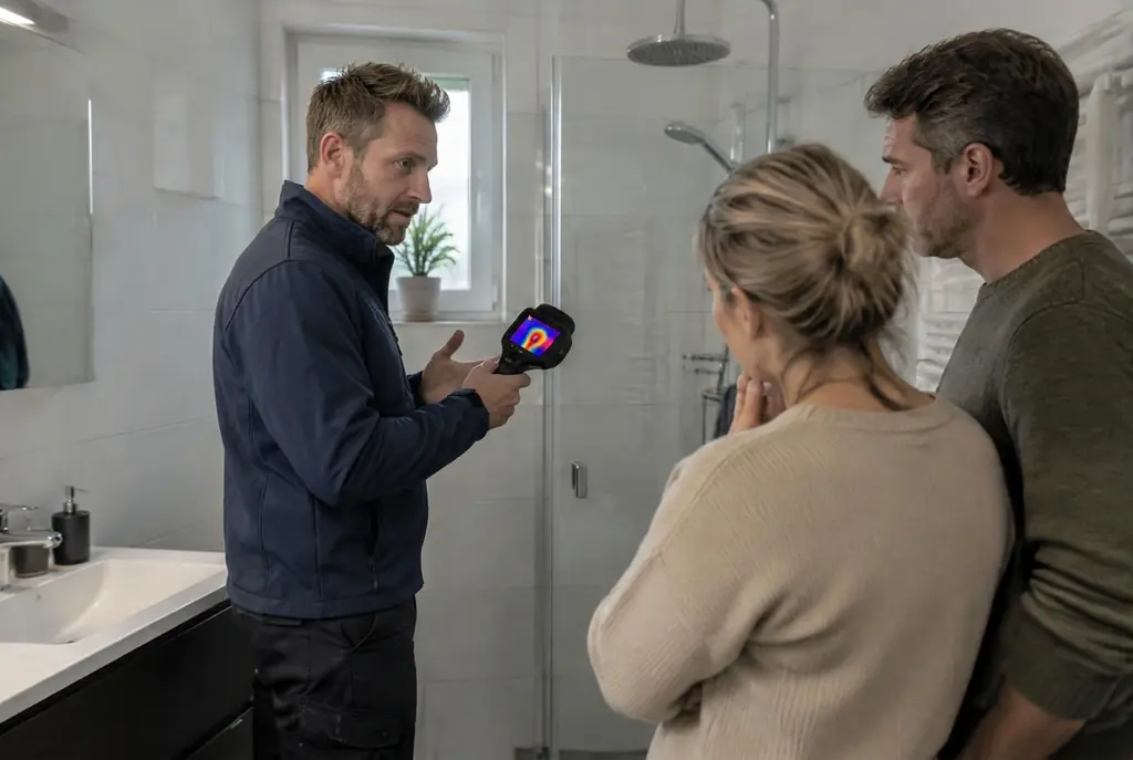 Lekdetectie Ter Aar – specialist legt bevindingen uit aan bewoner